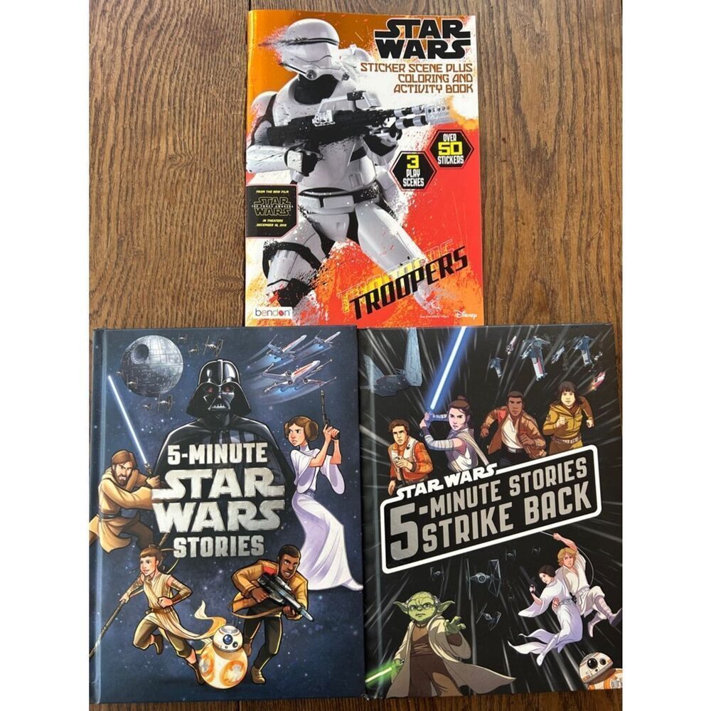 Star Wars Book Bundle - Luke, Leia Ren Yoda